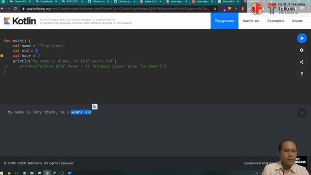 Pemrograman Perangkat Bergerak - Pertemuan 2 (Institut Teknologi Telkom Purwokerto) смотреть онлайн