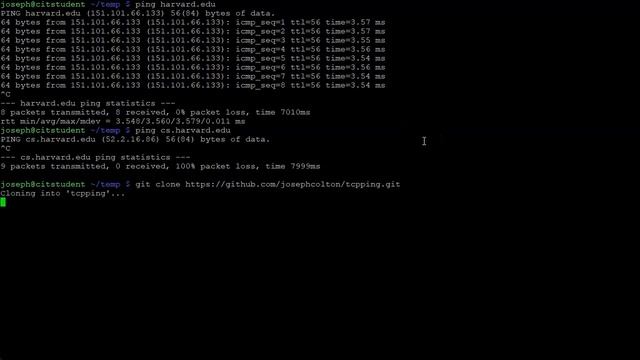 TCP ping network utility смотреть онлайн