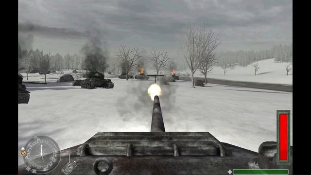 22) call of duty (танк в местности Т-34-85) смотреть онлайн