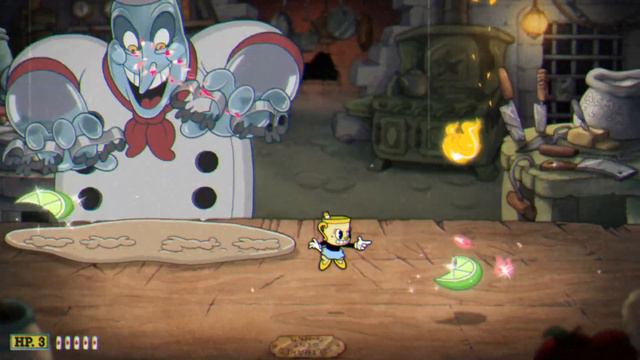 Прохождение Игры Cuphead DLC Серия #5 Шеф Повар Солонкин Финал смотреть онлайн