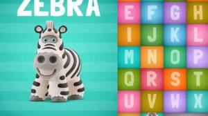 Обучающая игра   английский алфавит, животные по буквам1