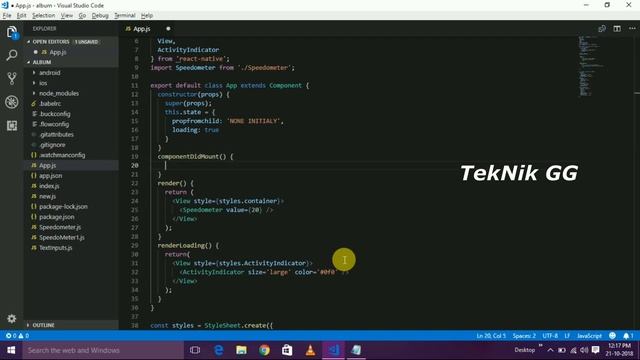 How to make Loading Screen in ReactNative смотреть онлайн