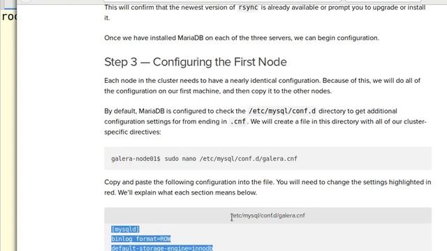 cluster basico mariadb galera 2018 06 10 смотреть онлайн
