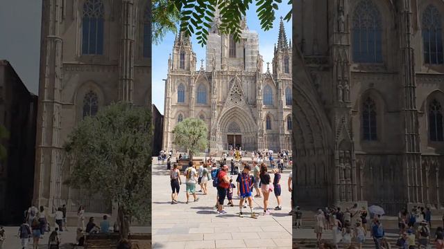 Собор Святого Креста и Святой Евангелии, Барселона. смотреть онлайн