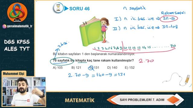 SAYI PROBLEMLERİ 7. ADIM ( HEDİYE TOKALAŞMA SAYISI )  (2023 DGS KPSS ALES TYT MSÜ) #DGS #KPSS #YKS