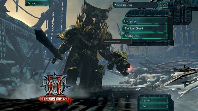 DoW2: Chaos Rising quickie review! смотреть онлайн