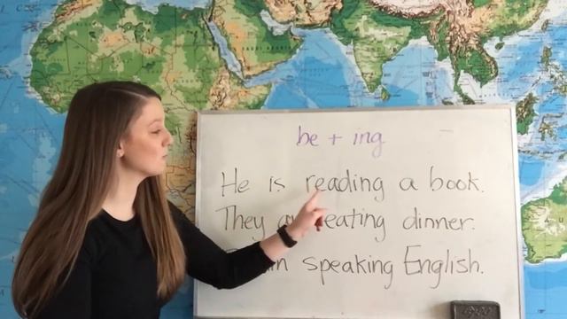 Present Progressive: Basic Form and Meaning смотреть онлайн