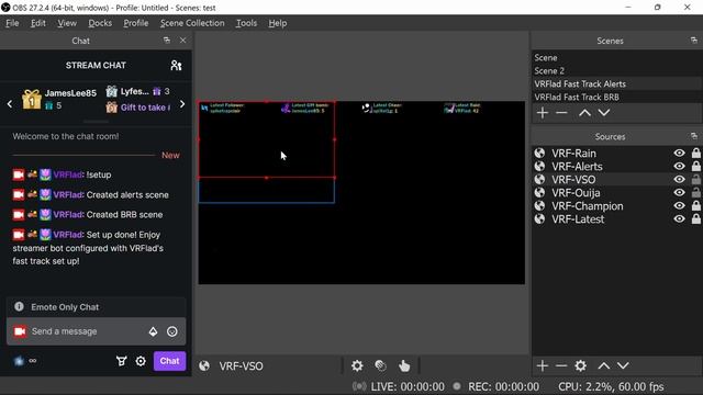 VRFlad's Fast Track Upgrade for Streamer bot (For adding to existing Streamer bot configurations). смотреть онлайн