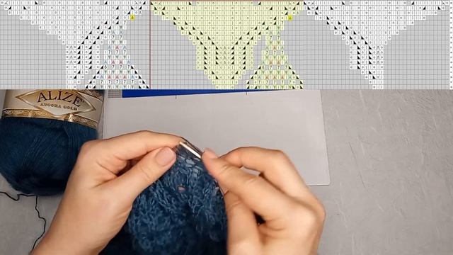 Шаль "Виноградная лоза" | Часть 2 смотреть онлайн