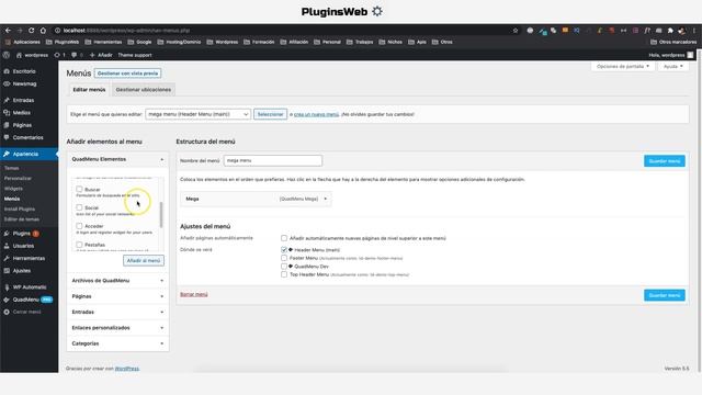 ✅ QUADMENU ➡️ MEGA MENUS CON WORDPRESS GRATIS Y PRO смотреть онлайн