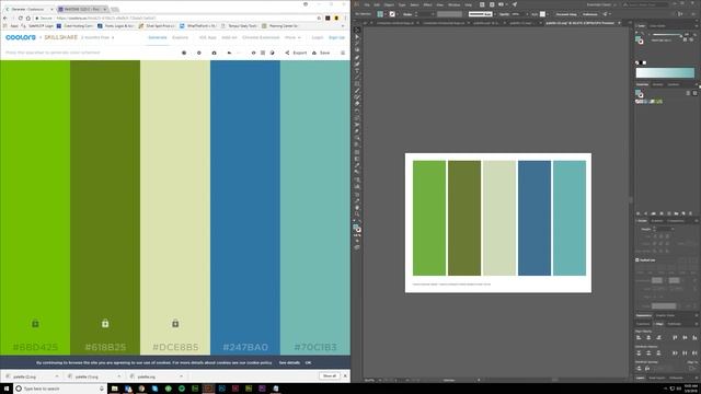 Adobe Illustrator Color Management - Pantone, CMYK, & RGB смотреть онлайн