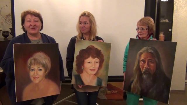 Пишем портрет маслом. Отзывы с пленэра смотреть онлайн