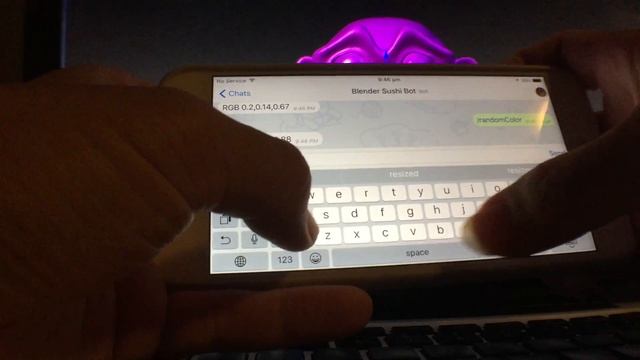 DEMO / Telegram API, Python and Blender 3D смотреть онлайн