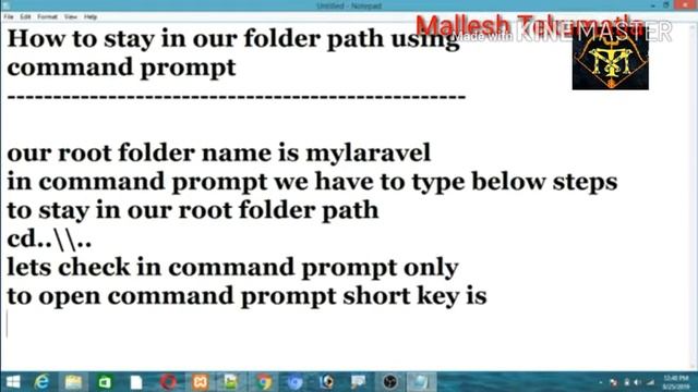 Laravel Basic setup|Laravel root folder set up|laravel set up with command prompt|laravel in xampp смотреть онлайн