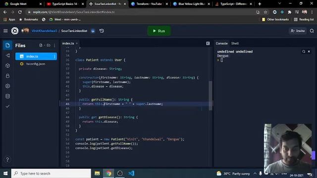 Typescript - Inheritance смотреть онлайн