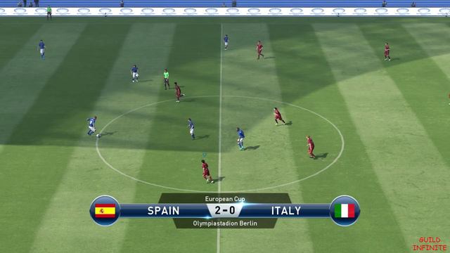Spain - Italy | Euro 2016 Final | Pro Evolution Soccer 2015 | 1080p 60fps смотреть онлайн
