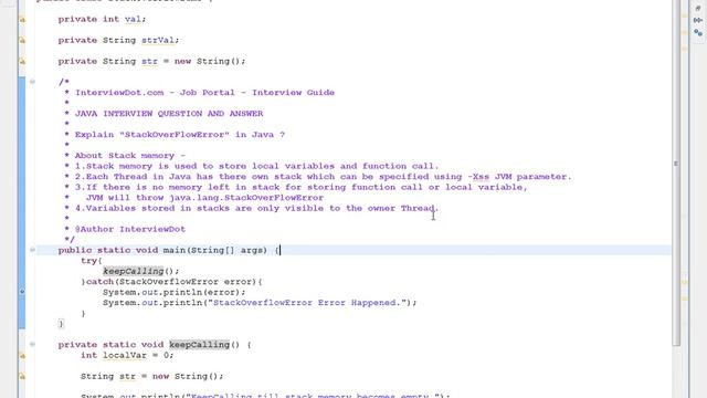 JAVA STACKOVERFLOWERROR IN TAMIL смотреть онлайн