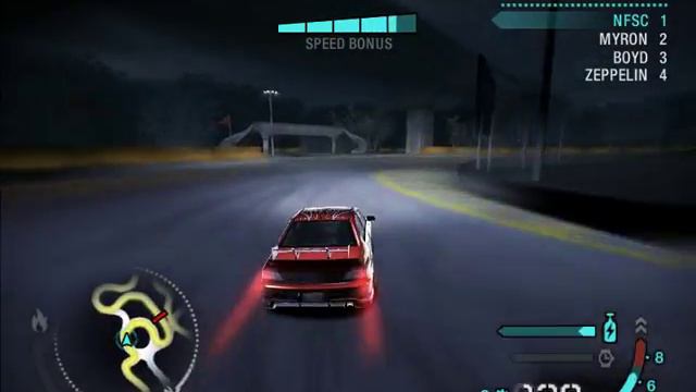 Need for Speed: Carbon - Drift Challenge (Mitsubishi Lancer Evolution IX-MR Edition) смотреть онлайн