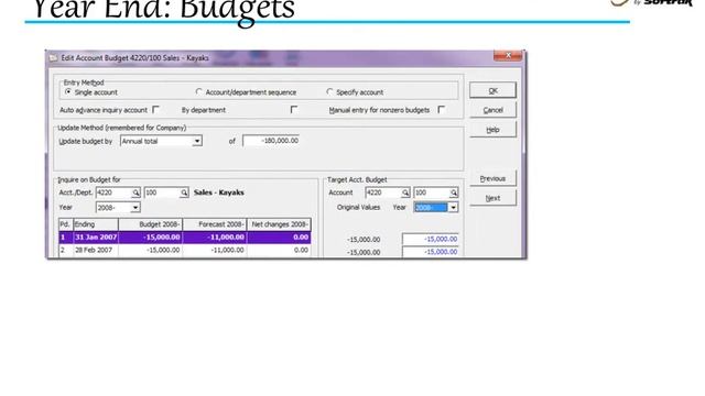 Adagio Ledger - Year End - Budgets смотреть онлайн
