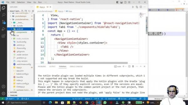 0.2 The Kotlin Gradle plugin was loaded multiple times in different subprojects | Dr Vipin Classes