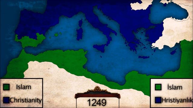 İslam ve Hristiyanlık Tarihi -Harita- / Islam and Christianity [Türkçe/English] смотреть онлайн