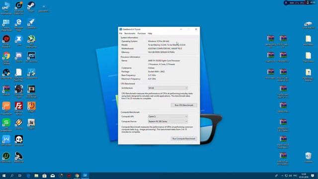 Производительность системы в Geekbench 4 ! Бенчмарк