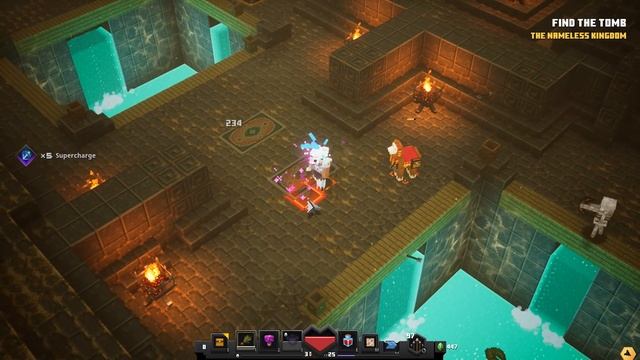 THE NAMELESS ONE - HARDCORE 1 LIFE GAMEPLAY - Minecraft Dungeons: Episode 10 Season 2 смотреть онлайн