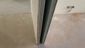 Монтаж пенал из гкл для раздвижной двери