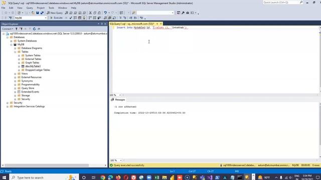 Lesson7 - Simple Create, Insert, Select, delete, drop - SQL Server 1000 Videos смотреть онлайн