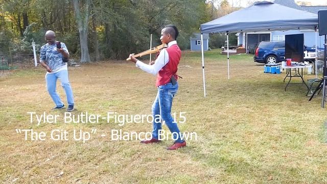 "The Git Up" Blanco Brown (electric violin cover) Tyler Butler-Figueroa Violinist 15 смотреть онлайн