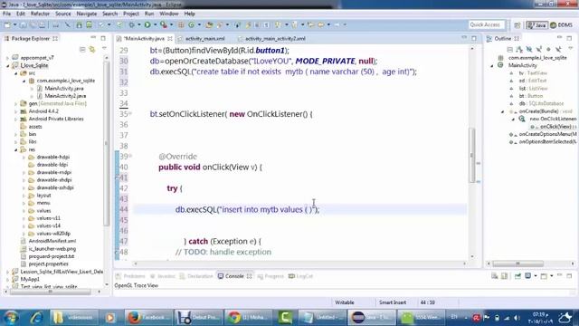 Android SQLite Database Tutorial ( English ) HD by mohamed fayed смотреть онлайн