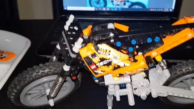 Lego 42007 and 42036 dirt bike assembly & review смотреть онлайн