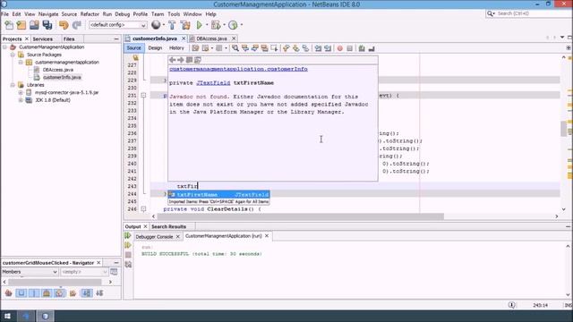 Insert, Update and Delete with Java and MySql (03) смотреть онлайн