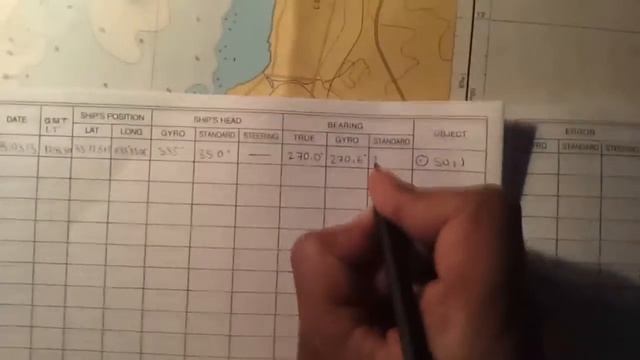 Первый рейс - Расчет поправки компаса - Compass Error Book смотреть онлайн