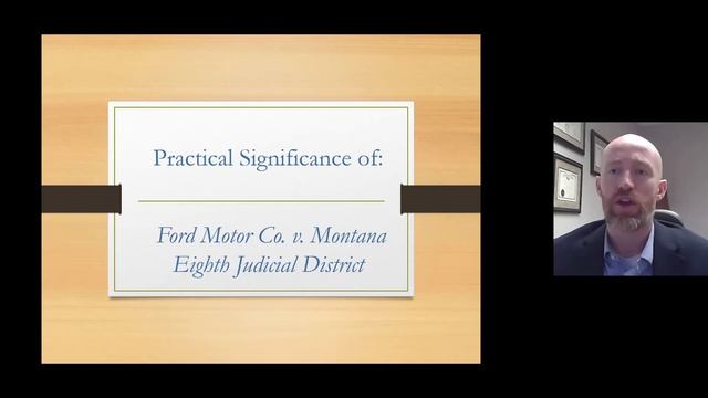 Where Is My Case: Ford Motor Co. v. Montana Eighth Judicial District смотреть онлайн