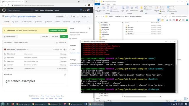 The GitHub Branch Explained and Demystified смотреть онлайн