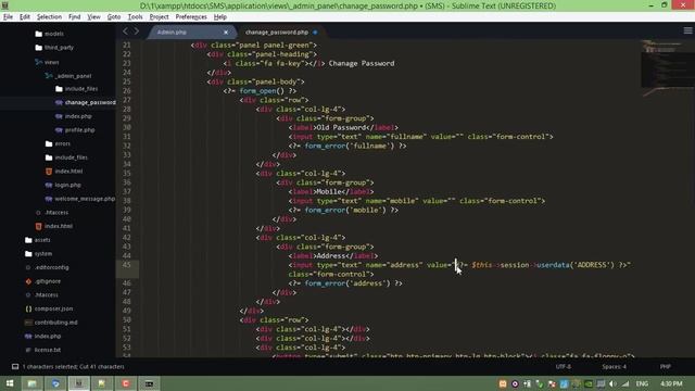 #18 Codeigniter 3 - Create Change Password Page View смотреть онлайн
