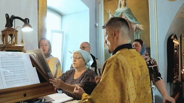 Антифон 1 Благослови, душе моя, Господа Старинный напев смотреть онлайн