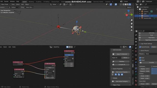 [UPBGE 3.0]Logic Node Editor (Align Axis to Vector) смотреть онлайн
