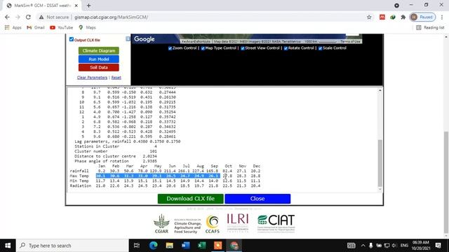 How to download monthly bias corrected rainfall and temperature data from MarkSim website смотреть онлайн