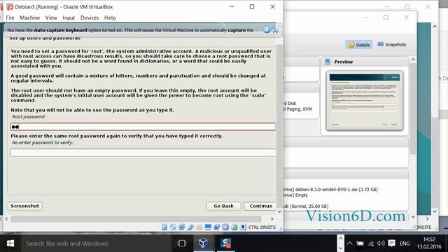 Linux ● Debian 8.3 ● Installation in Virtual Box смотреть онлайн