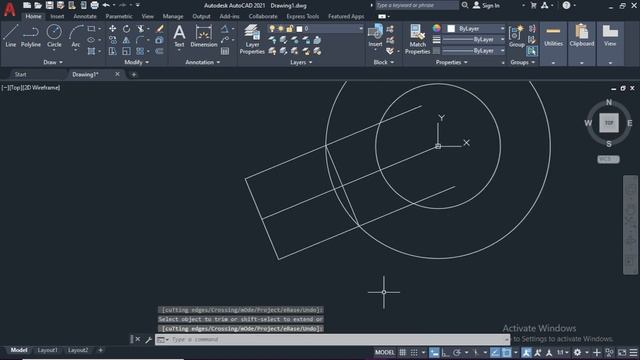 Autocad Tutorial For Biginners-2|| Autocad 2D Sketching Exercise For Biginners-2. смотреть онлайн