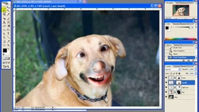Photoshop CS2 compositing images part 4 смотреть онлайн