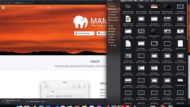 How to Install MAMP in MAC OS for Local Development | Localhost Server Setup (Intel/M1) смотреть онлайн