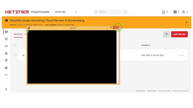 حل مشکل عدم اتصال به سرور مجازی - خطای وصل نشدن به پاتی (Putty)