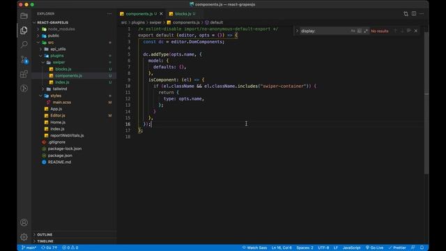 #9 - Create Custom Swiper Plugin for Grapes JS - No Code смотреть онлайн
