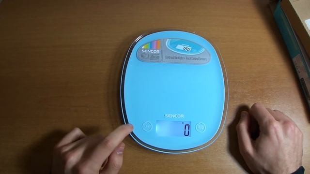 Sencor SKS 32BL kitchen scale unboxing review and test смотреть онлайн