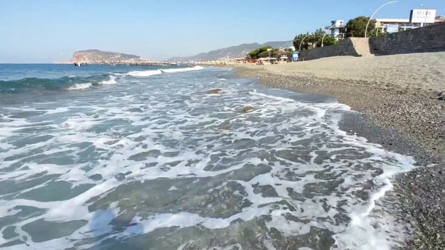 Море, пляж и еда в King As hotel 3. #Турция #Алания смотреть онлайн