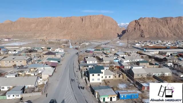Welcome to Kyrgyzstan, welcome to Naryn. город Нарын с высоты птичьего полета 2017 смотреть онлайн