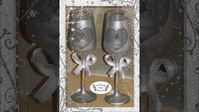 Свадебные Бокалы Ручной Работы смотреть онлайн